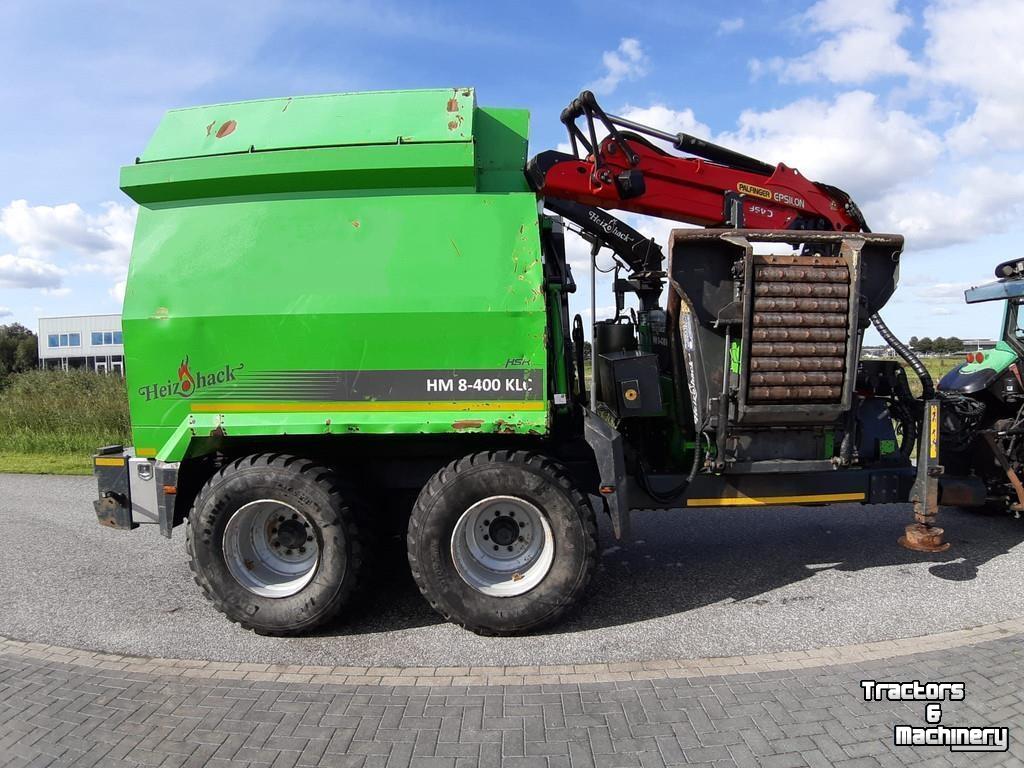 Déchiqueteuse de bois Heizohack HM 8-400 KLC chipper combi