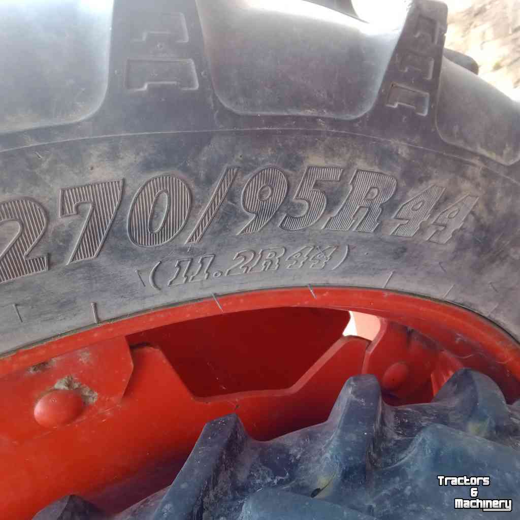 Roues, Pneus, Jantes, Barillets Jumelage Claas 270 95 r44 en 230 95 r32