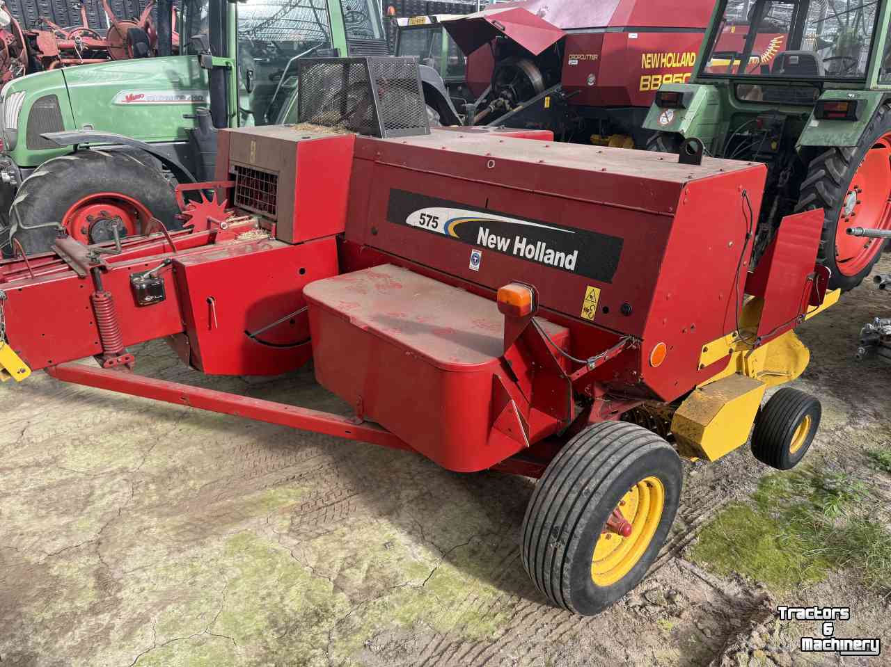 Presses New Holland 575 pakjespers pers balenpers