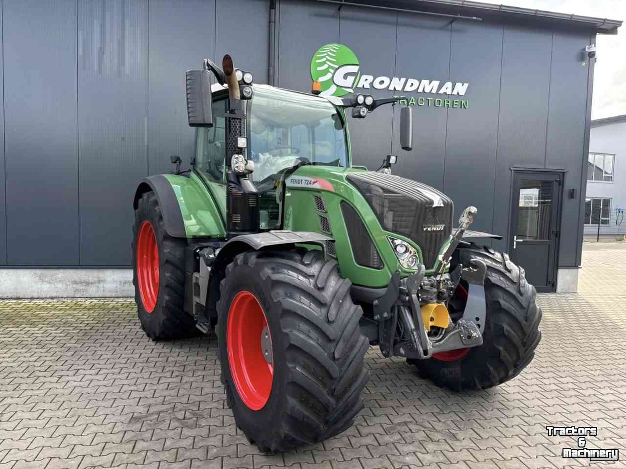 Tracteur Fendt 724 S4 Profi plus