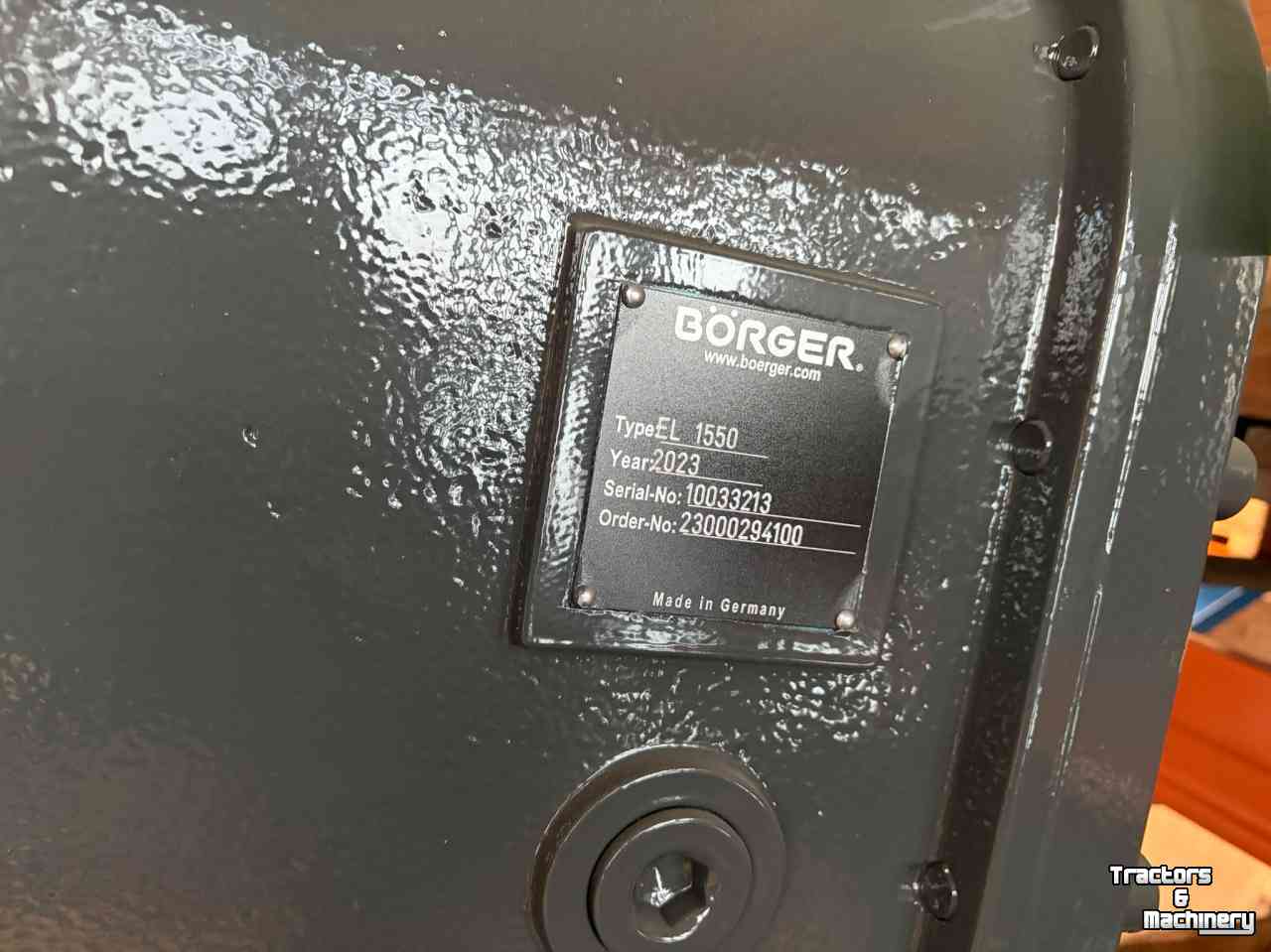 Pompe à lisier Börger EL 1550 mechanische