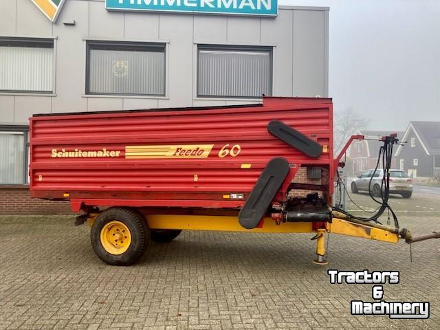 Remorque distributrice Schuitemaker Schuitemaker Feedo 60 Voerverdeelwagen