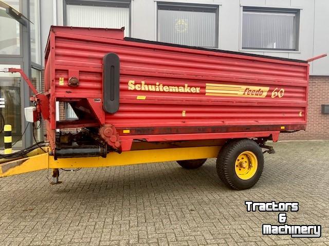 Remorque distributrice Schuitemaker Schuitemaker Feedo 60 Voerverdeelwagen