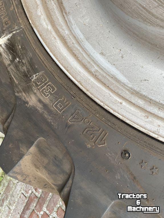 Roues, Pneus, Jantes, Barillets Jumelage Alliance Case Mx 150 - 170 cultuurwielen