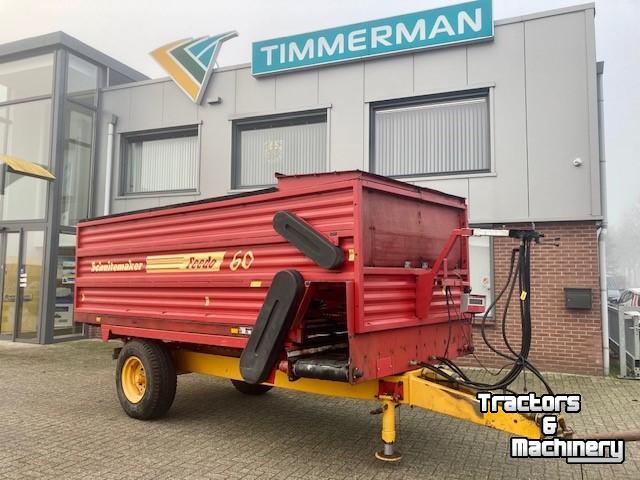 Remorque distributrice Schuitemaker Schuitemaker Feedo 60 Voerverdeelwagen