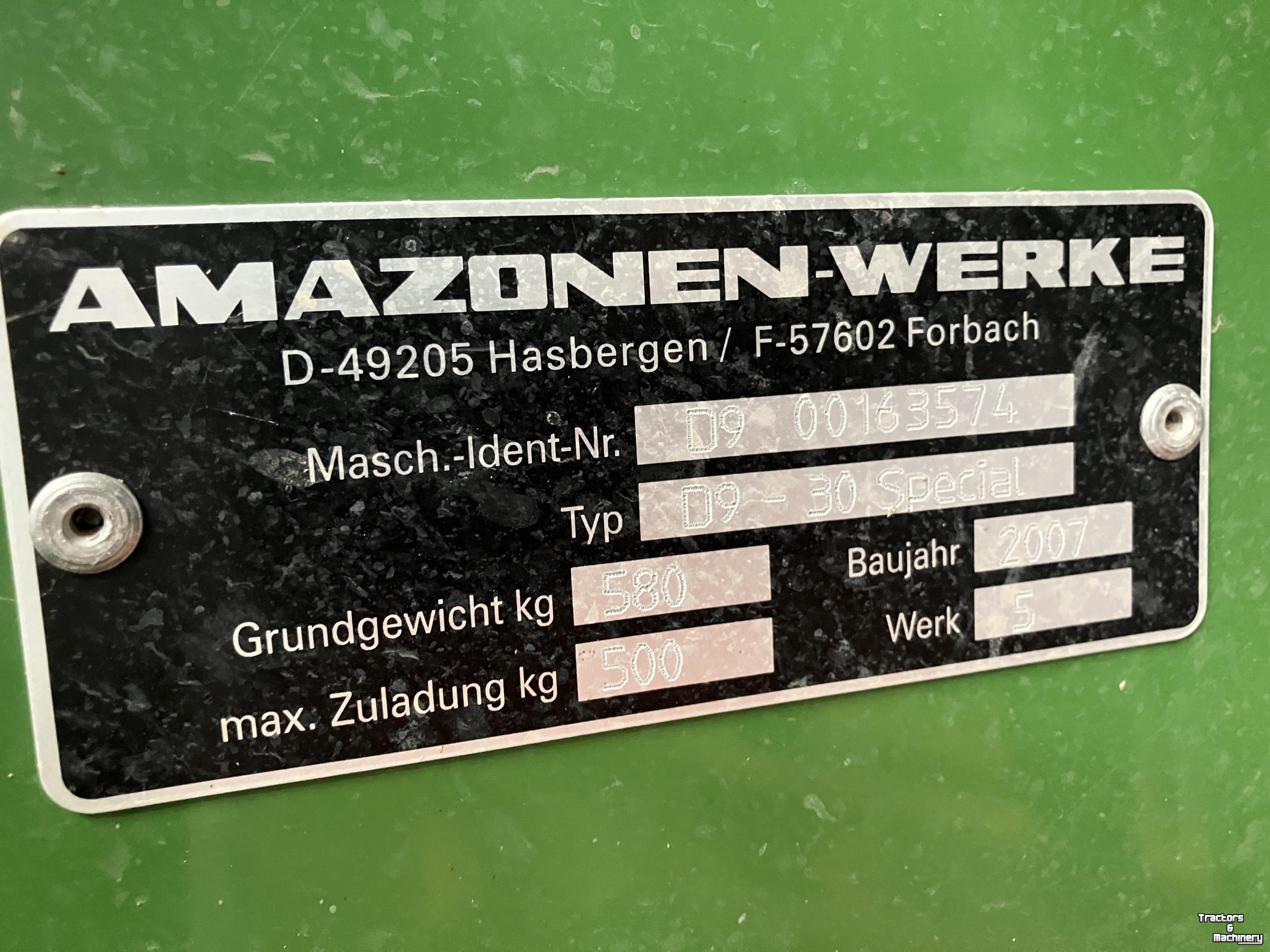 Semoir Amazone D9-30 Special