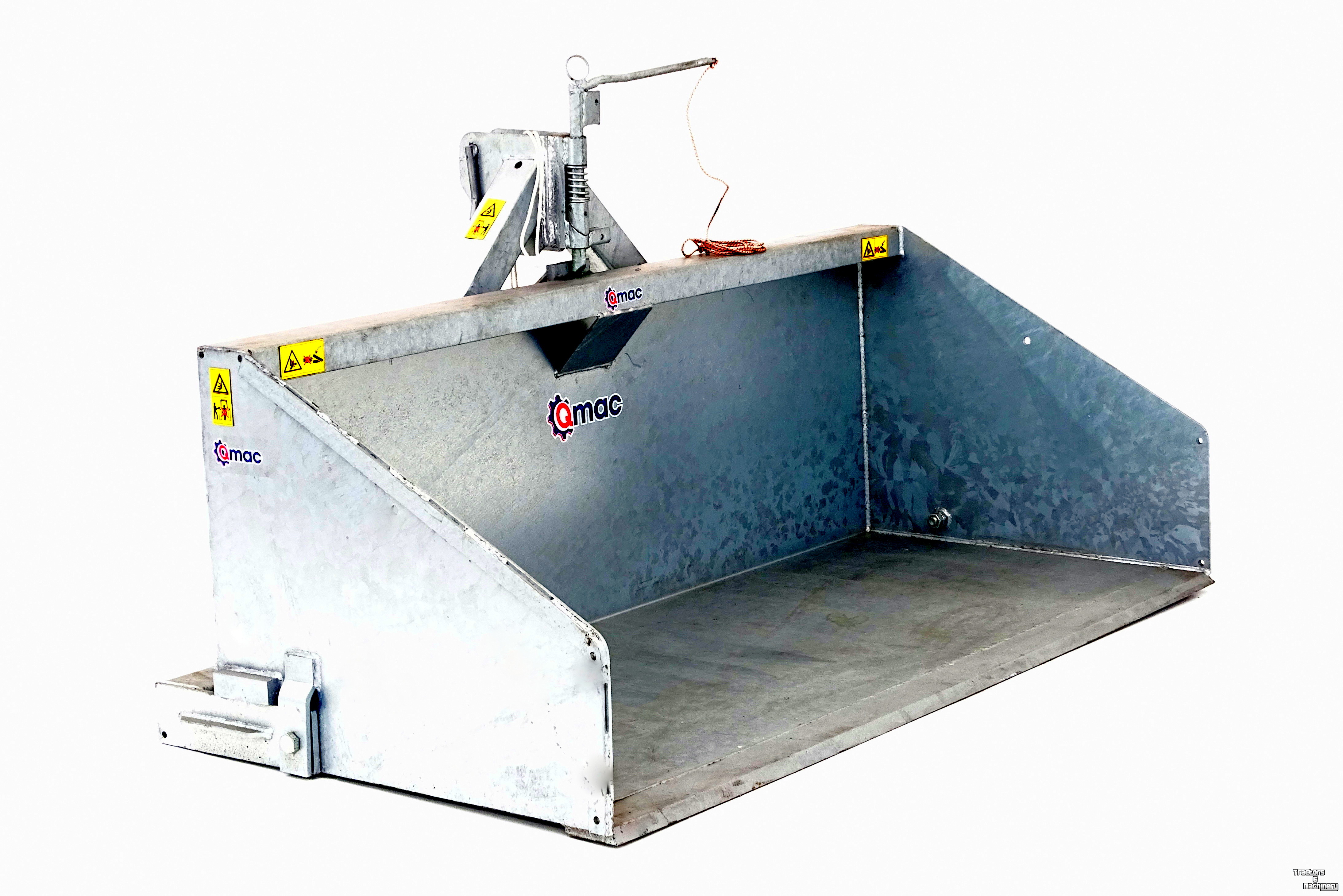 Transport godets de tracteur Qmac TB200 Trekkerbak / Transportbak