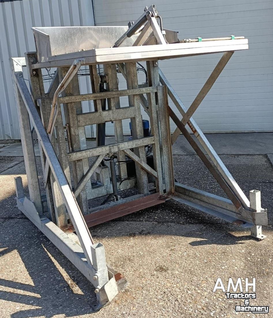 Basculeur de caisses Mountec Kistenkantelaar MKK-1200 1800X2300X2000 Kisten kantelaar lediger box tipper kistenkipper