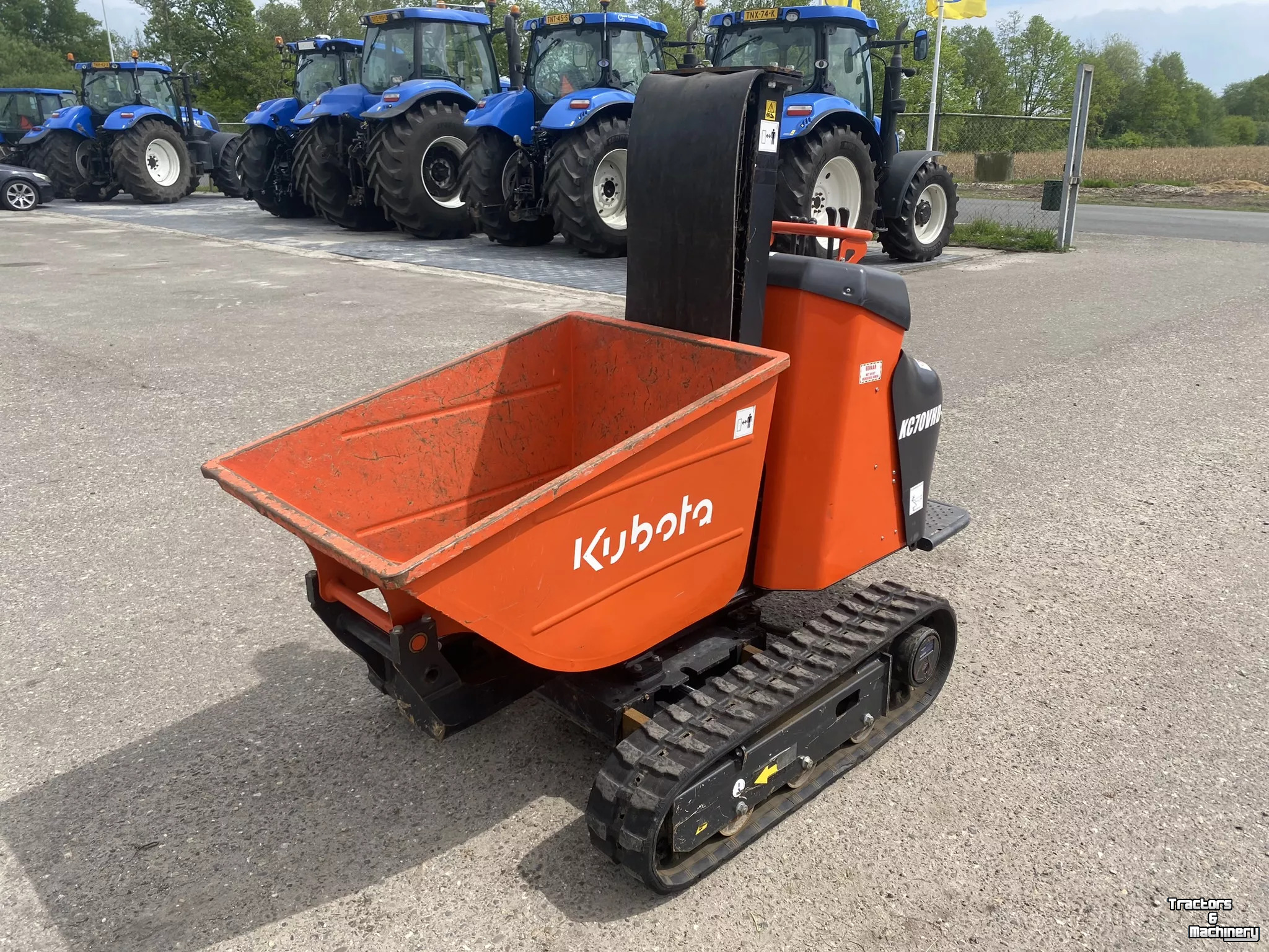 Tombereau à chenilles Kubota KC 70 VHD-4 Rupsdumper