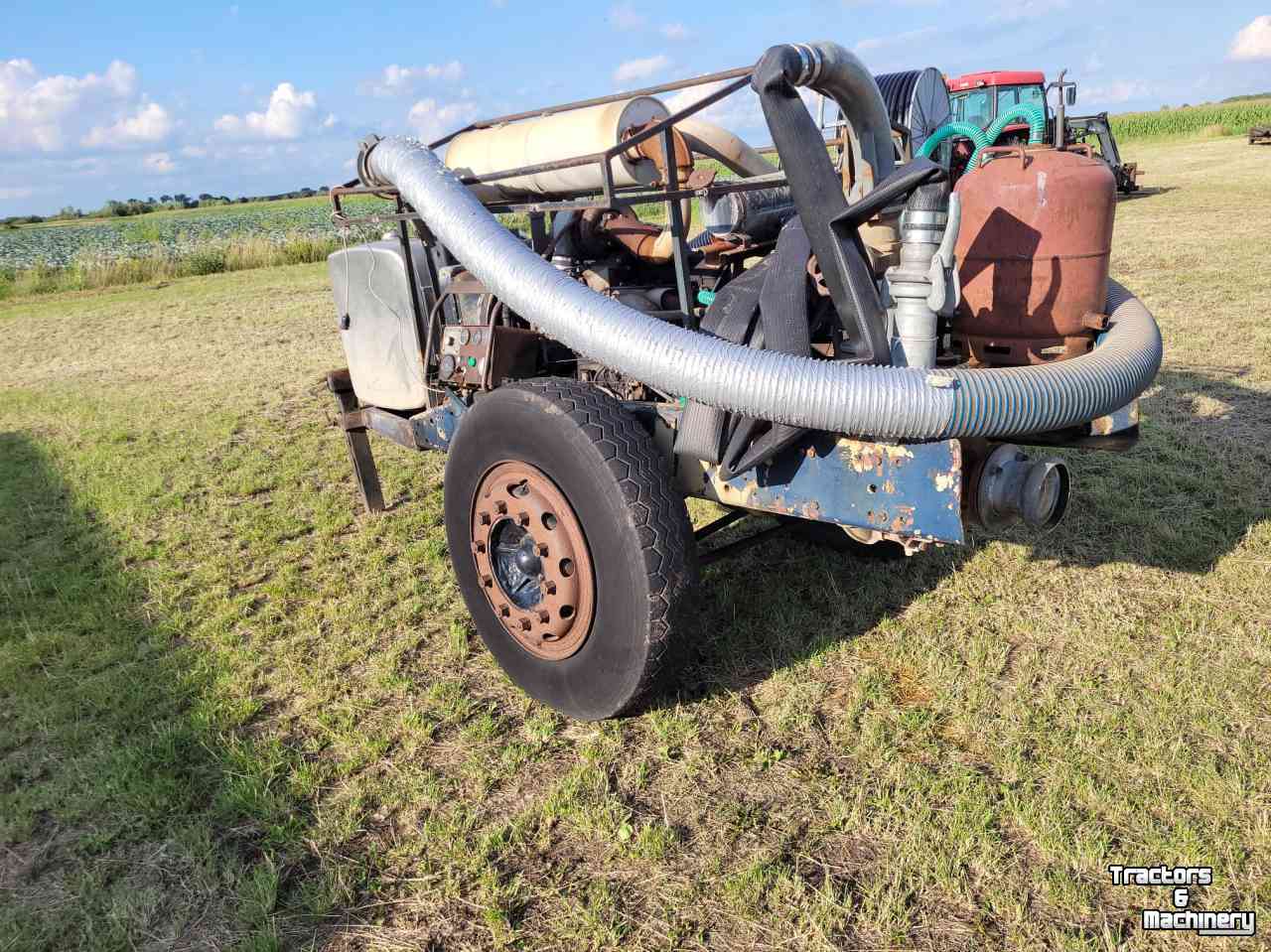 Moteur / Pompe stationair DAF Motorpompset 6 cilinder Daf 615 met Landini fms80/3 pomp