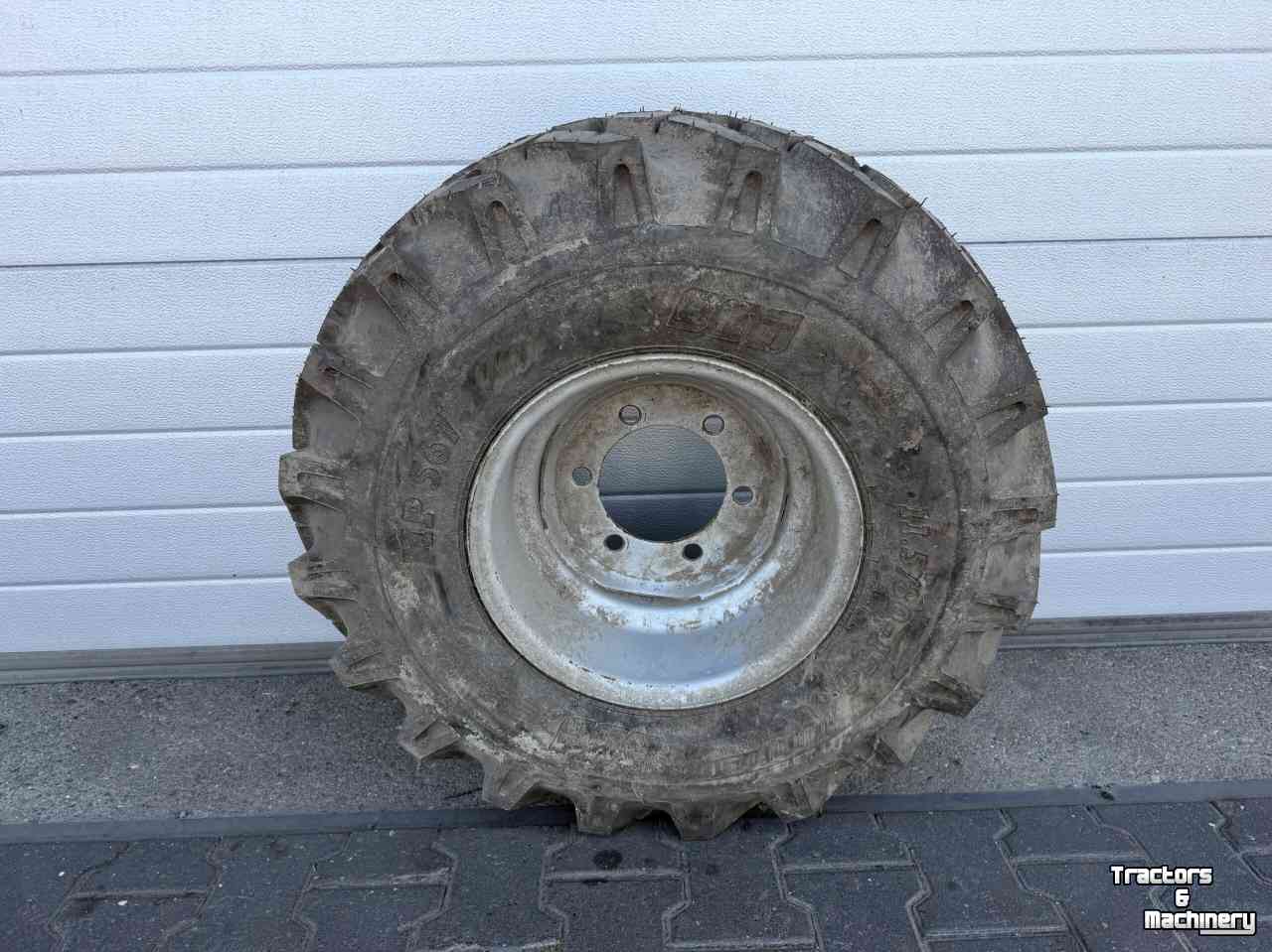 Roues, Pneus, Jantes, Barillets Jumelage BKT BKT 11.5/80-15.3 inclusief velg