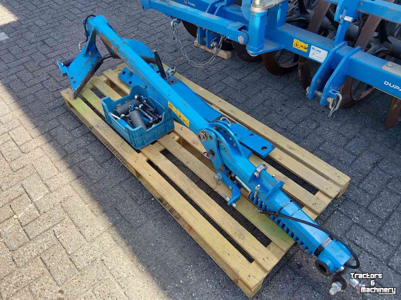Rouleau compacteur latérale / avant Rabe DUPA 900/17 W-255 45 graden Vorenpakker voor 5 schaar ploeg