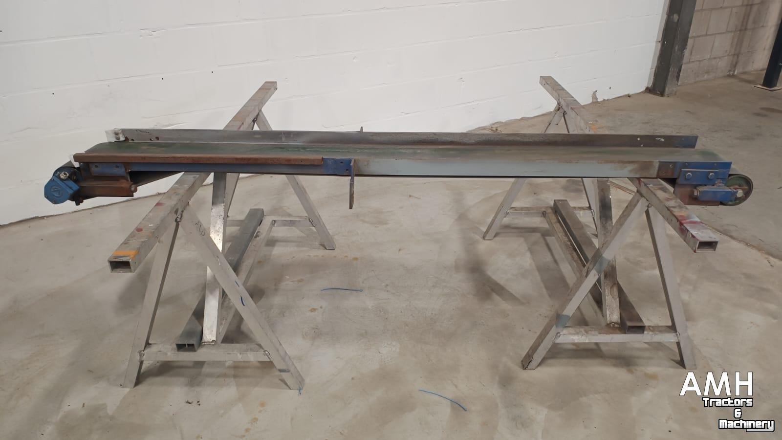 Convoyeur  Vlakke band 2300X250 TRANSPORTBAND VLAKKE BAND FLAT BELT CONVEYOR BELT FLACHBAND FÖRDERBAND