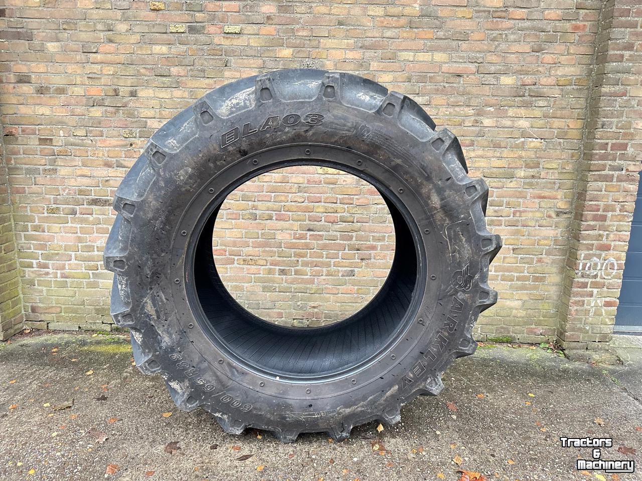 Roues, Pneus, Jantes, Barillets Jumelage Barkley 600/65R38