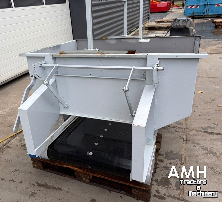 Convoyeur  1500X800 Bunker met uitvoerband, Feed hopper with discharge conveyor, Dosierbunker mit Austragsband