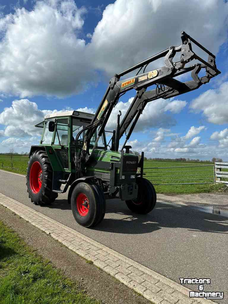Tracteurs Fendt Farmer 308 LS met Stoll voorlader