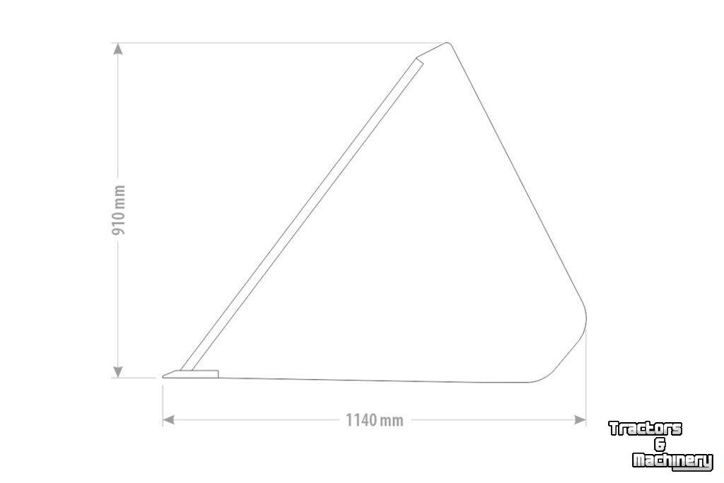 Grappins à betteraves Qmac BIETENBAK / WORTELBAK 1.60 MAXI