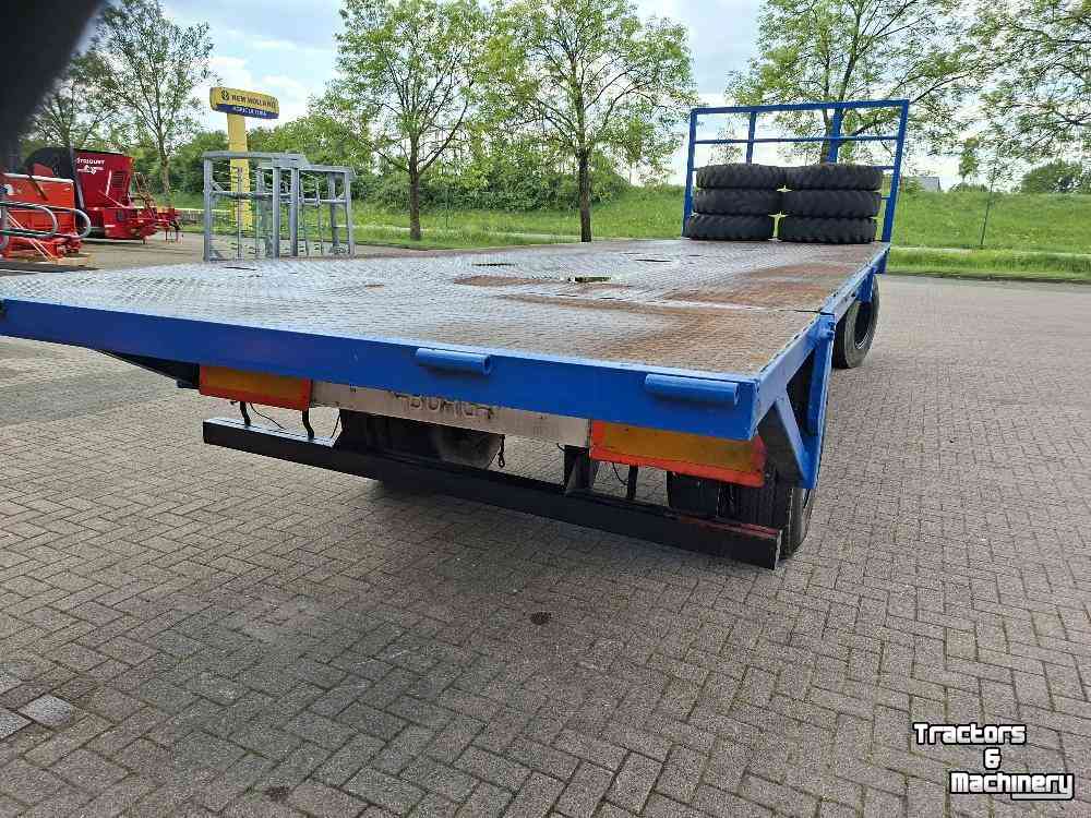 Remorque  Platte Balenwagen Aanhanger