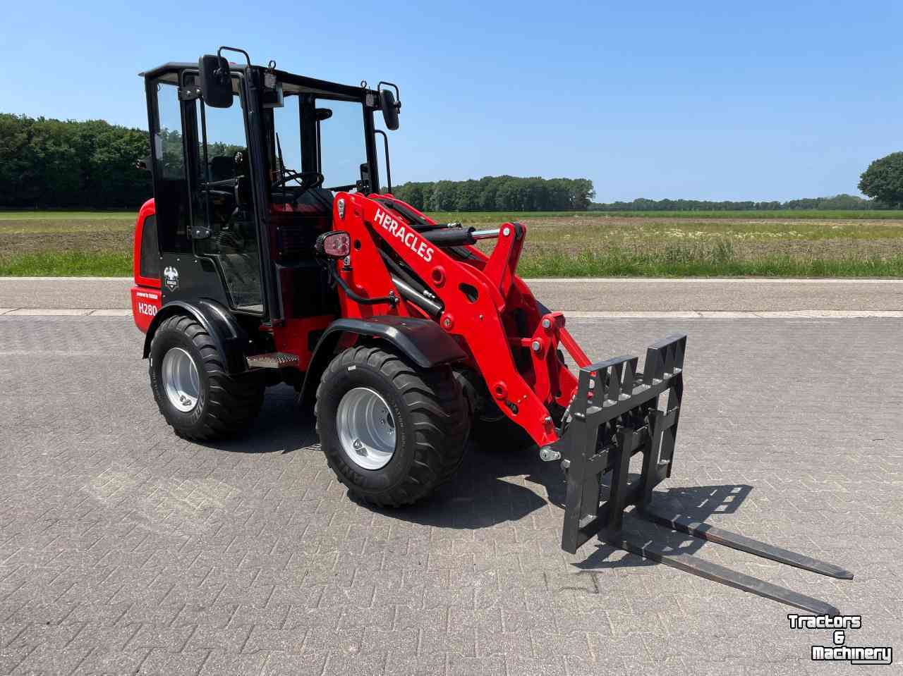 Chargeuse sur pneus Heracles H280 PRO, Telescoop en Elektrisch