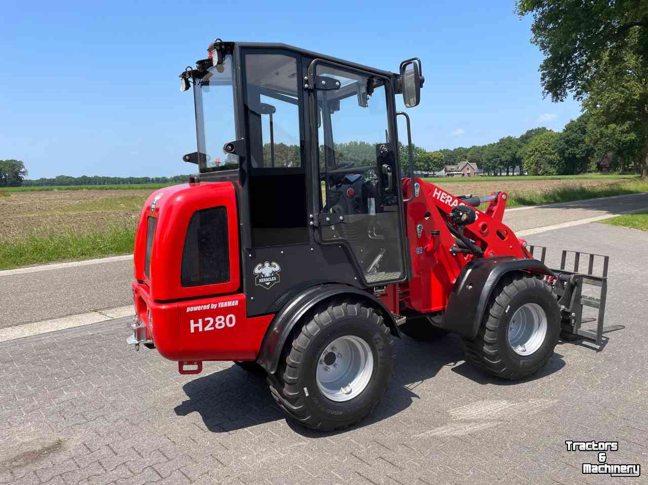 Chargeuse sur pneus Heracles H280 PRO, Telescoop en Elektrisch