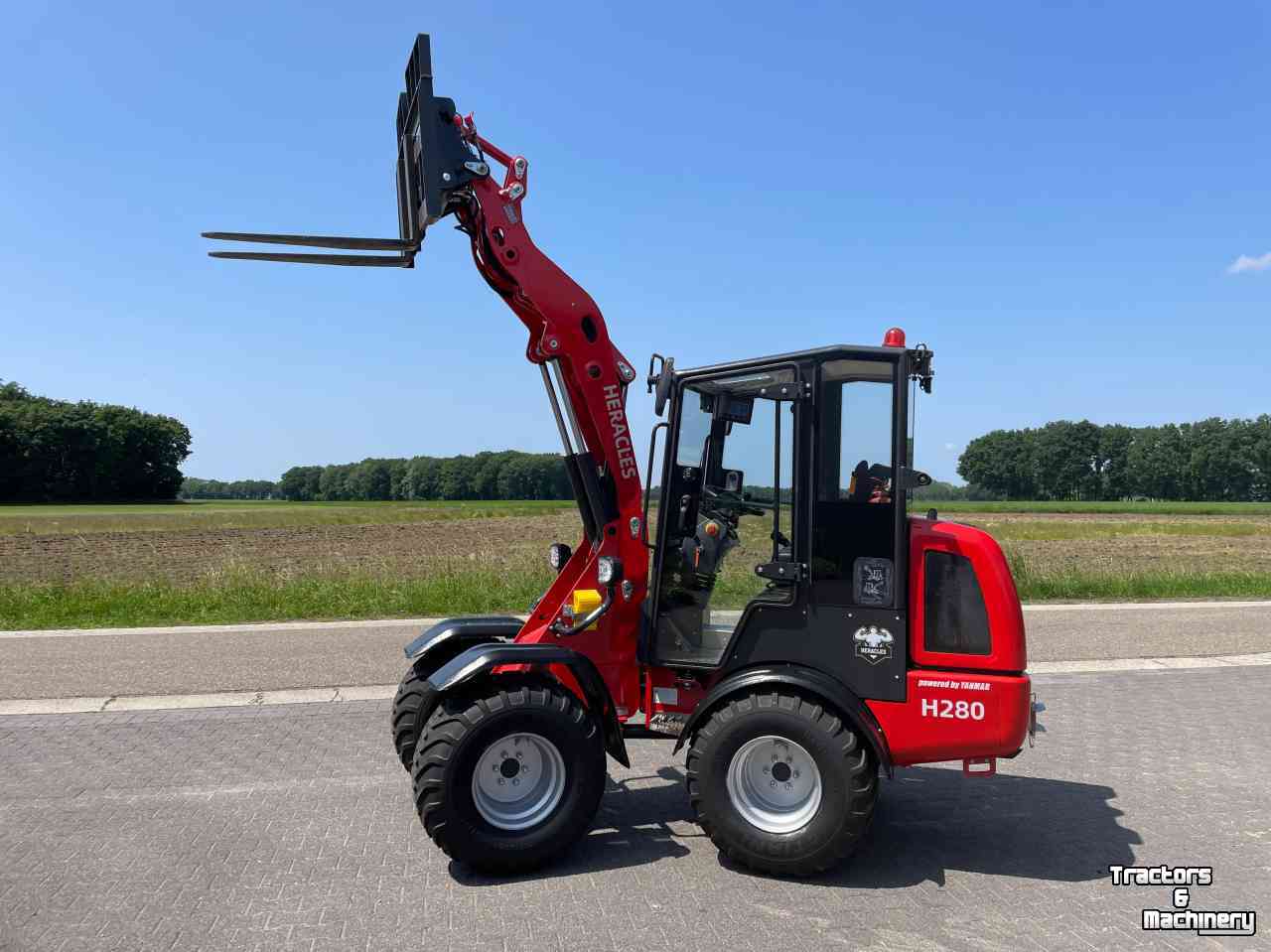 Chargeuse sur pneus Heracles H280 PRO, Telescoop en Elektrisch