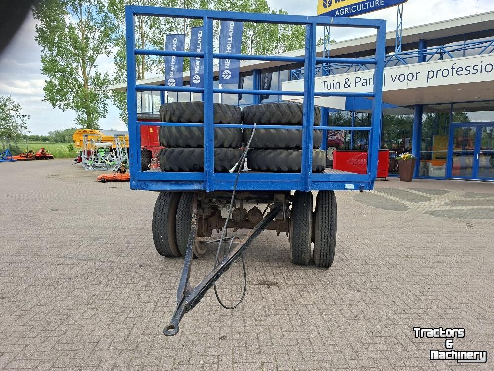 Semi-remorque surbaissé  PLATTE BALENWAGEN AANHANGER