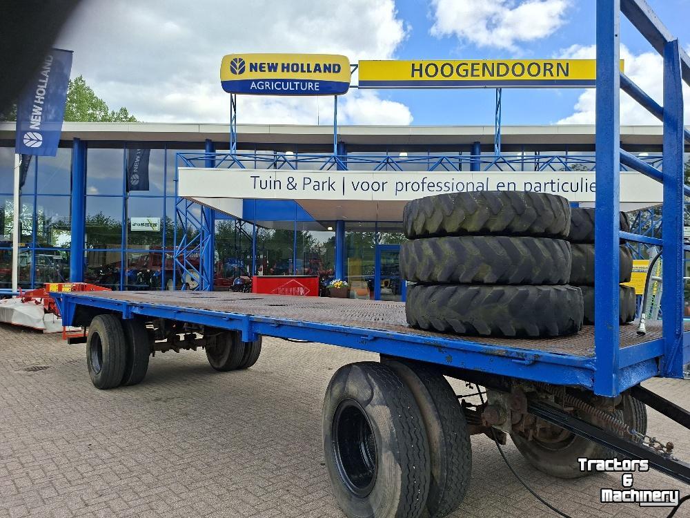 Semi-remorque surbaissé  PLATTE BALENWAGEN AANHANGER