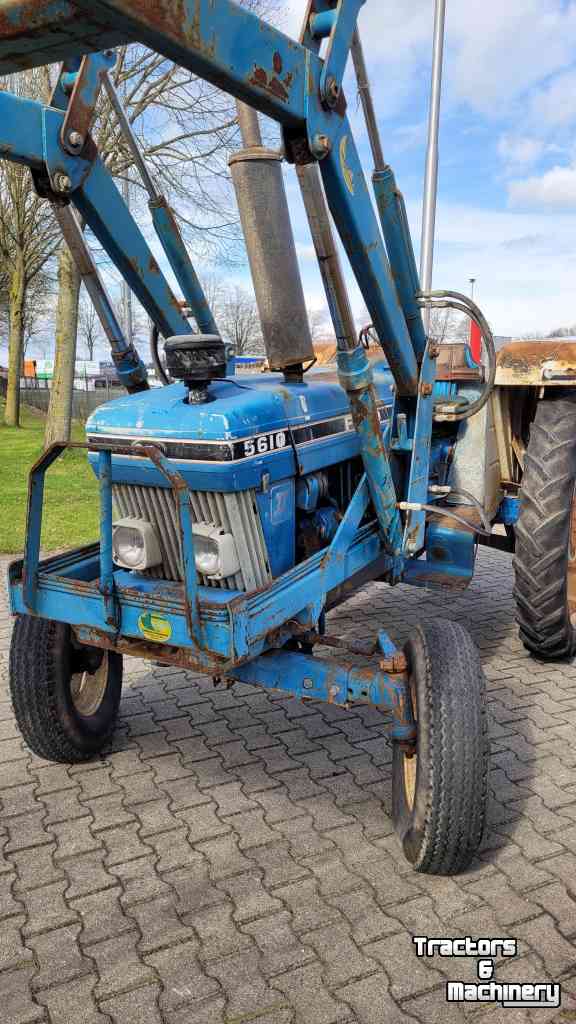 Tracteurs Ford 5610 Gen II met voorlader