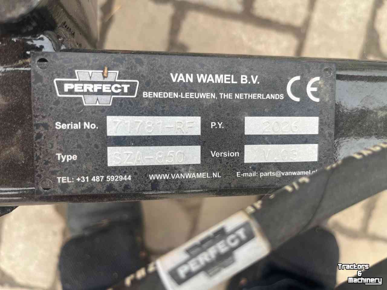 Autres matériel et accessoires de prairie Perfect Palenmaaier SZA-850 Nieuw