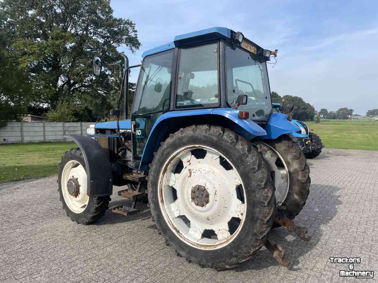Tracteur New Holland 6640 SLE 40km kruip 4 cil.turbo