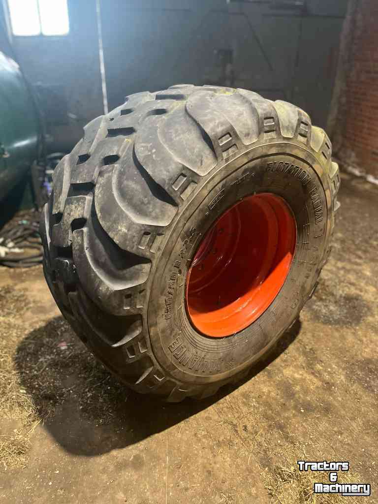 Roues, Pneus, Jantes, Barillets Jumelage  600 50 22.5