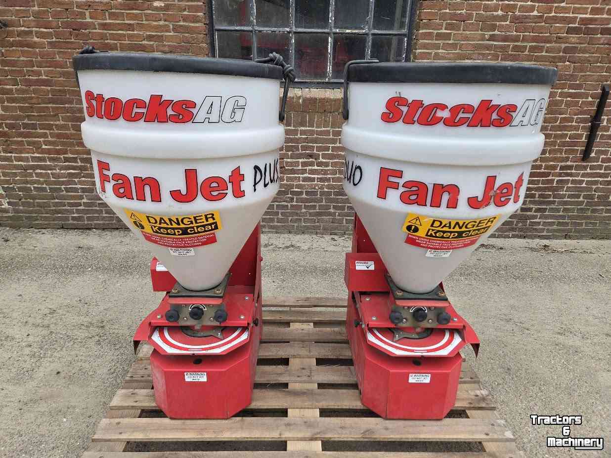 Distributeur de microgranulés  Set Stocks AG Fan Jet Plus (DUO) Strooiers