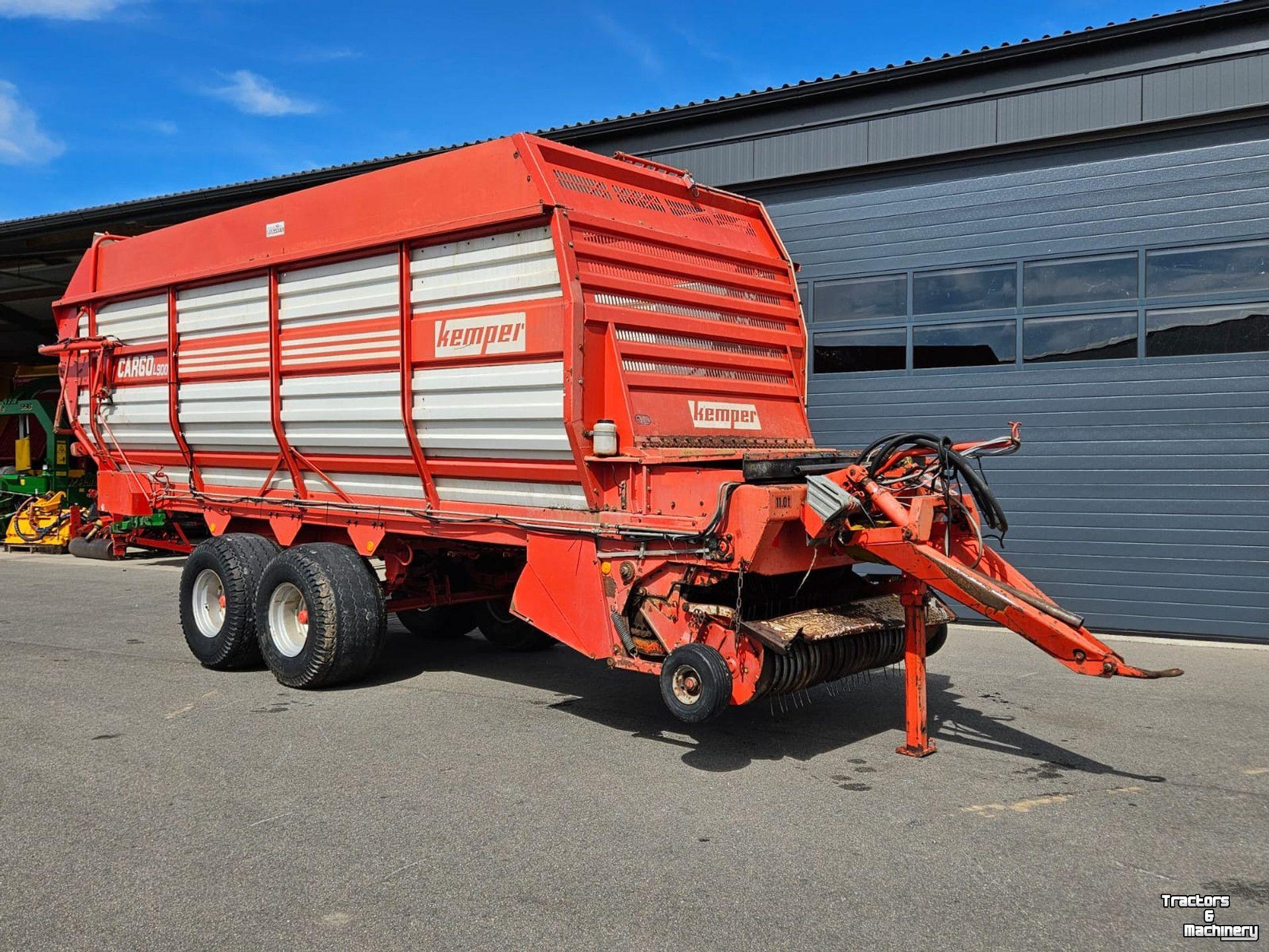 Benne d‘ensilage Kemper CARGO L 9000 Cargo L9000 Opraapwagen
