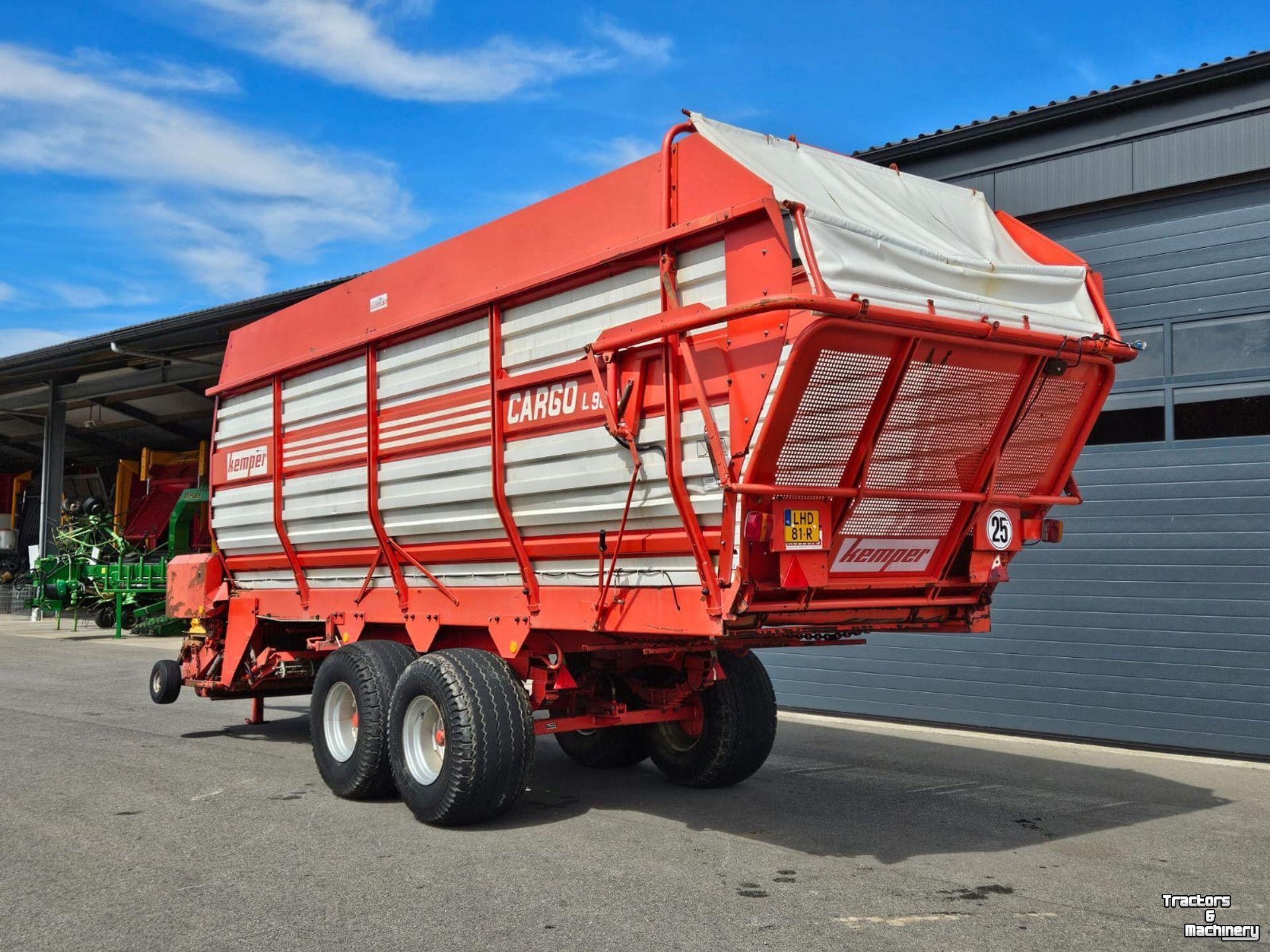 Benne d‘ensilage Kemper CARGO L 9000 Cargo L9000 Opraapwagen