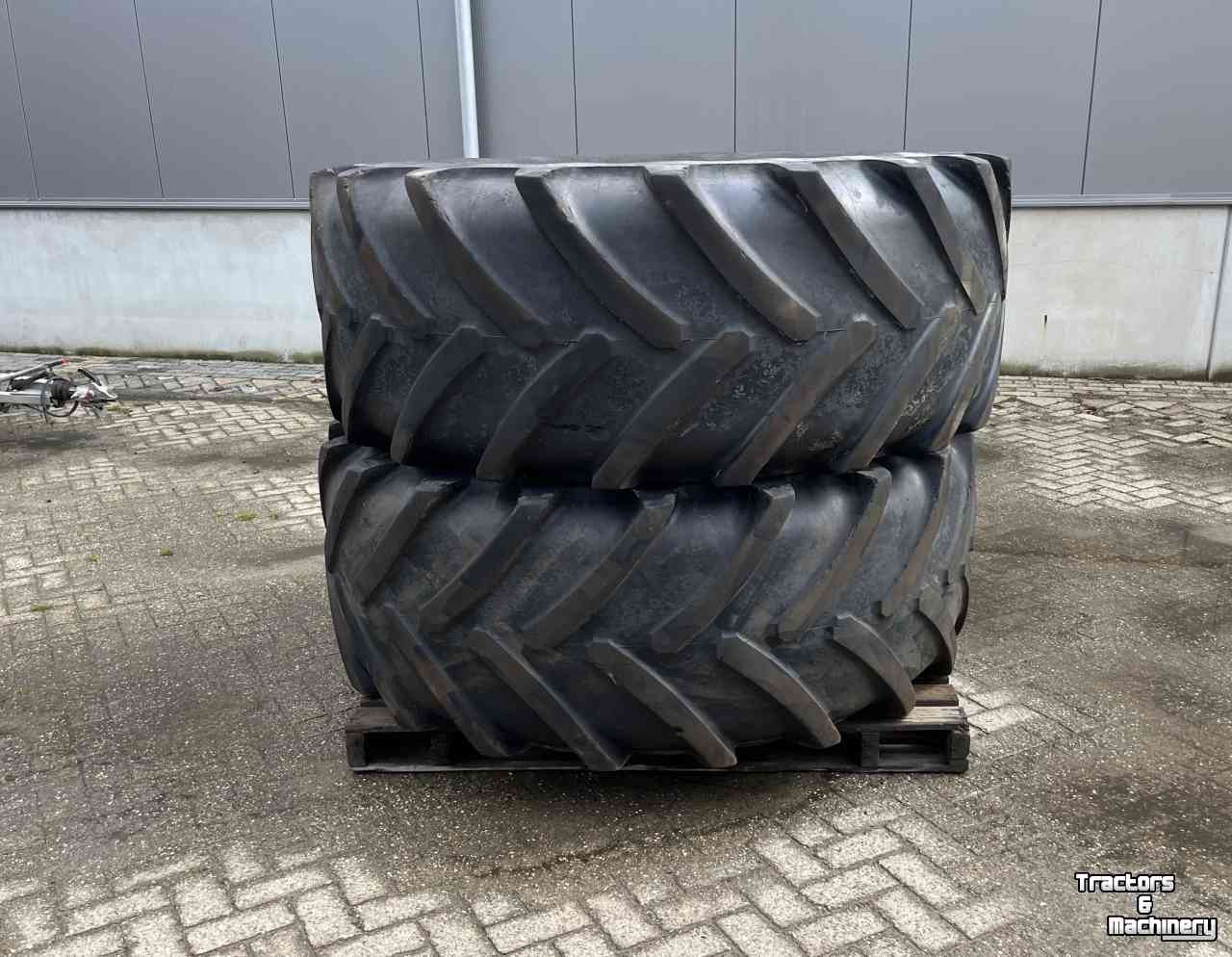 Roues, Pneus, Jantes, Barillets Jumelage Michelin 710/70 R 38