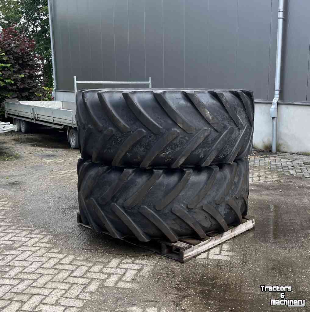 Roues, Pneus, Jantes, Barillets Jumelage Michelin 710/70 R 38