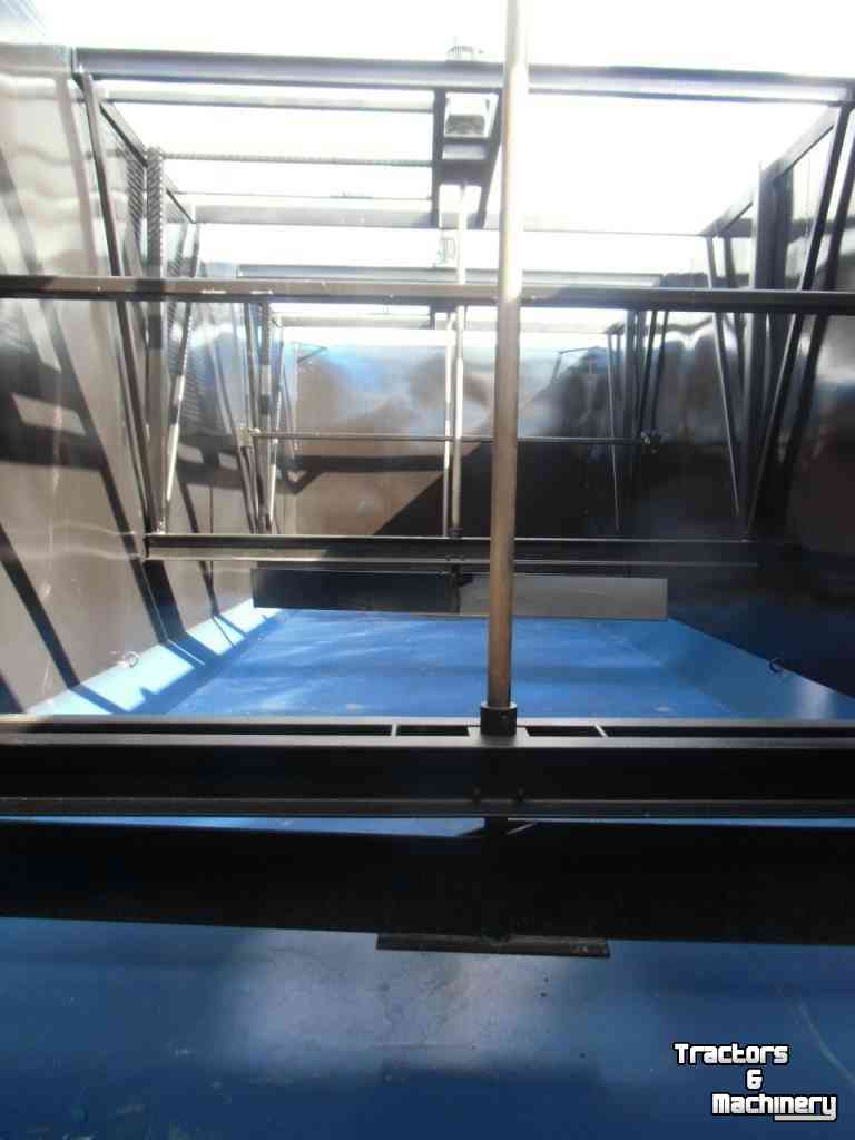 Conteneur à déchets AGM Bio massa / materiaal menginstallatie / mengcontainer