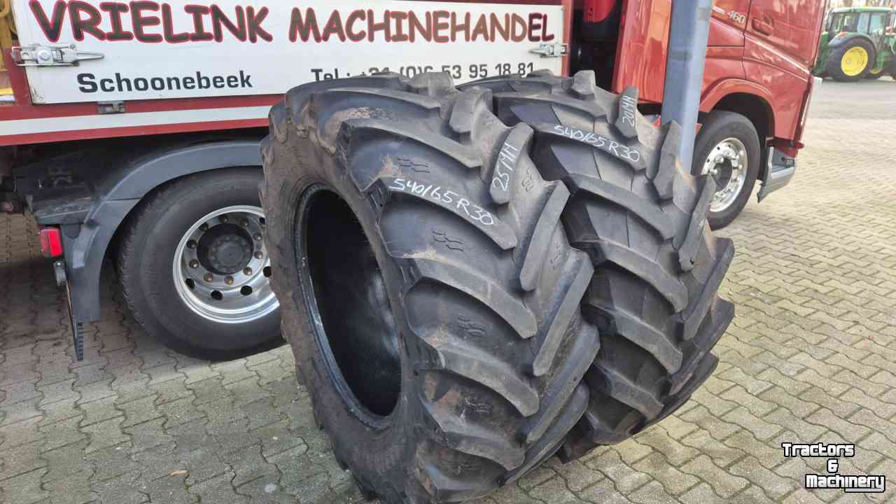 Roues, Pneus, Jantes, Barillets Jumelage Alliance 540/65R30 eenling/enkele band