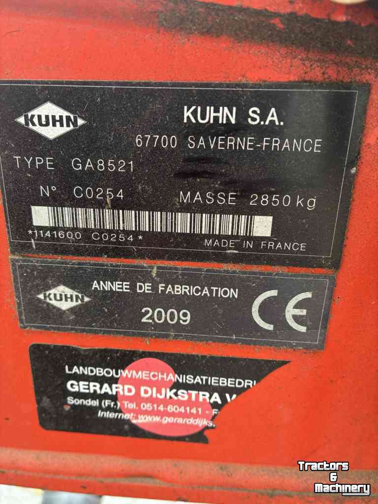 Andaineur Kuhn GA 8521 Rugger
