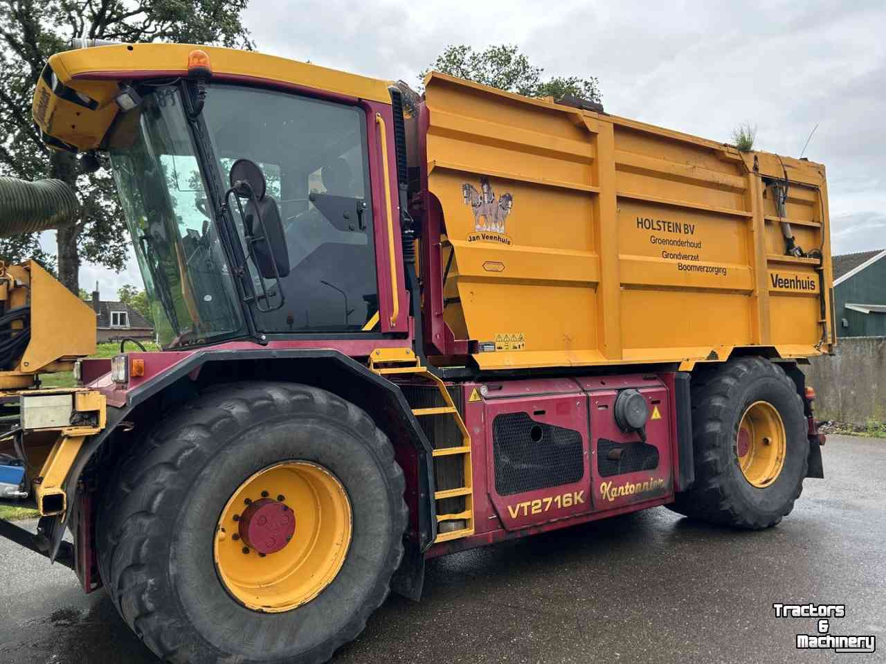 Bras avec tondeuse à fléaux Vredo VT2716HS zelfrijder