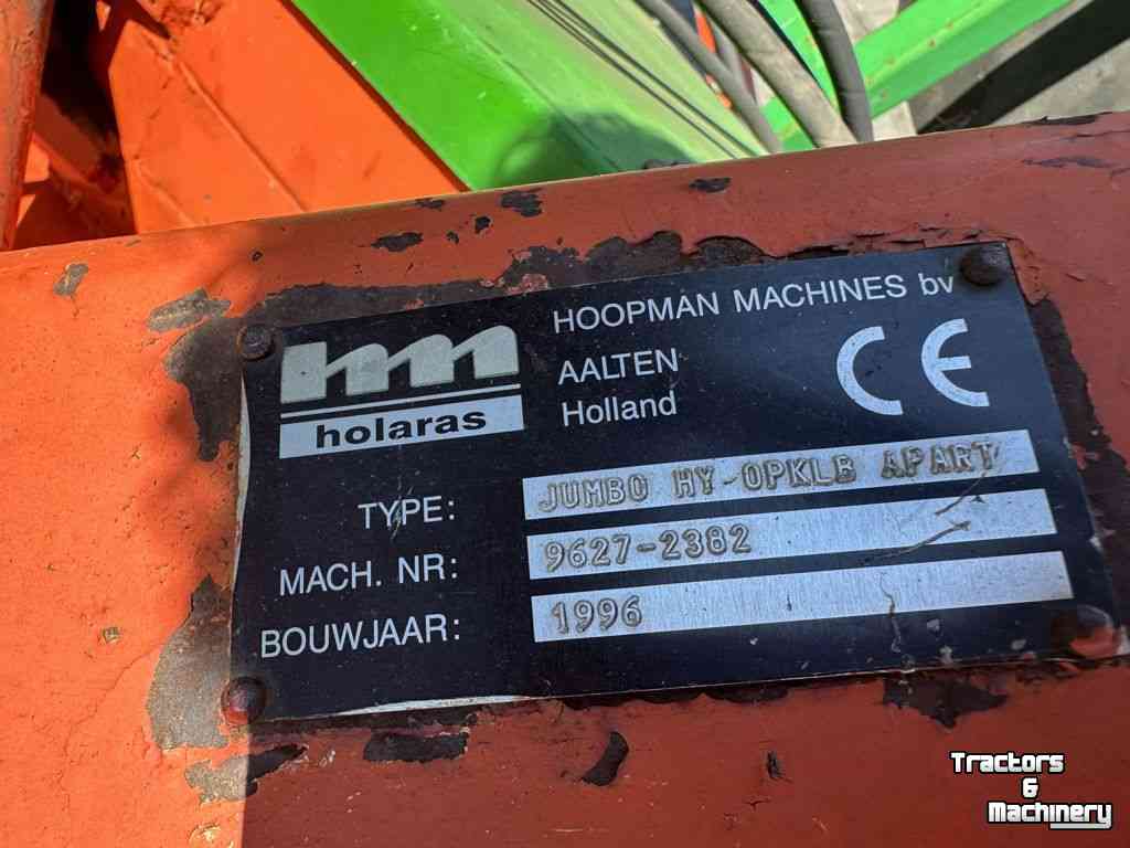 Eparpilleur de fourrage Holaras Jumbo HK-HUS Kuilverdeler