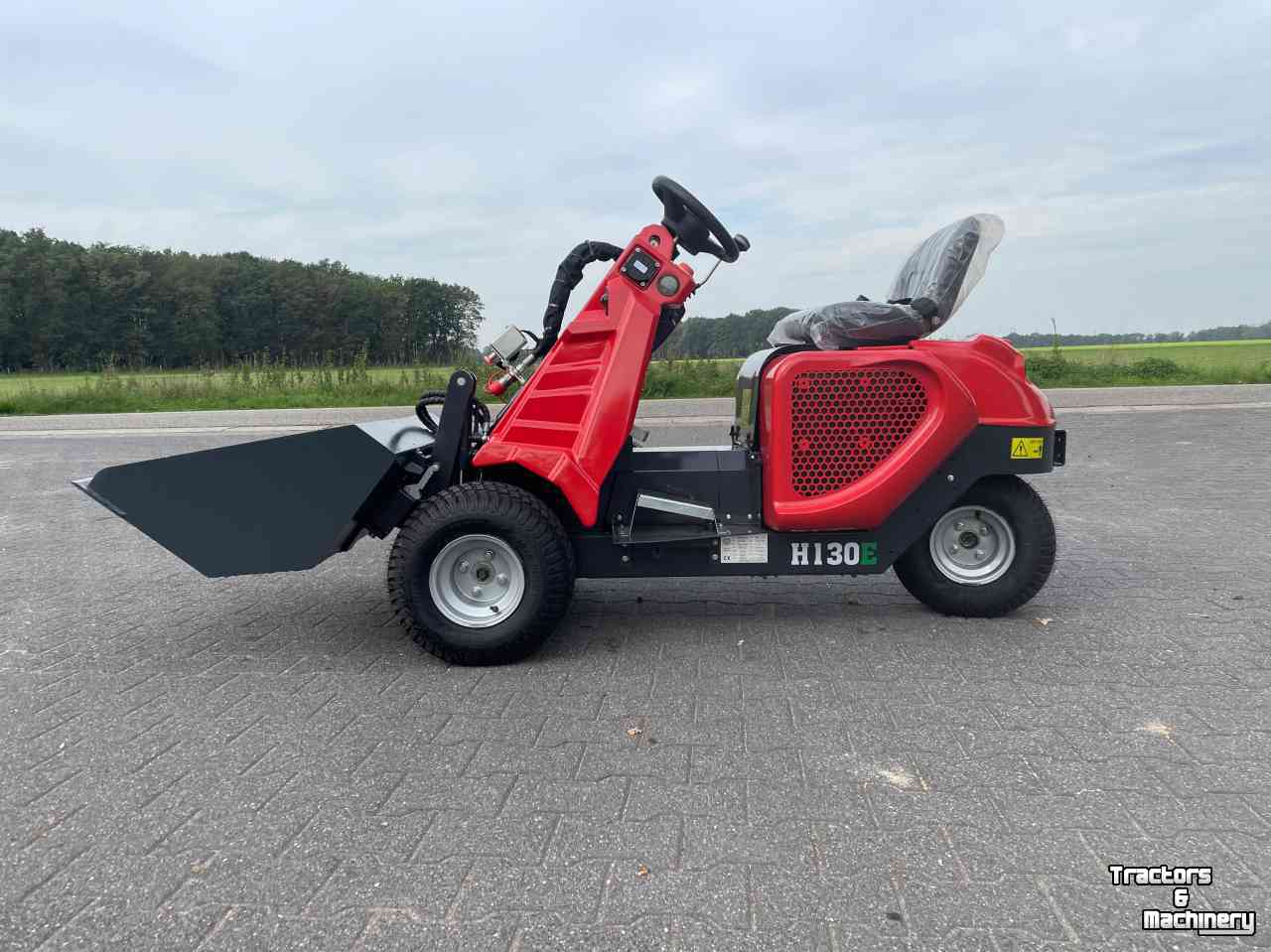 Chargeuse sur pneus Heracles H130E electrisch minishovel