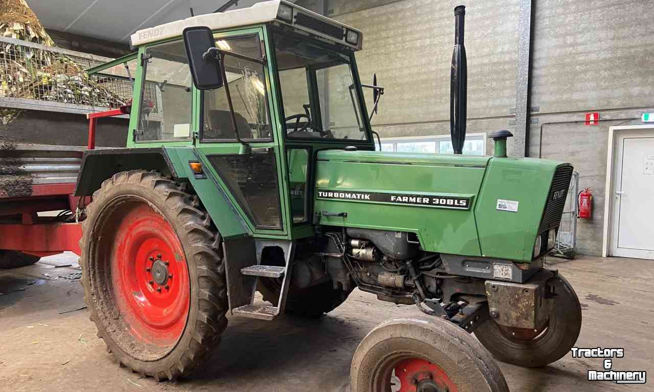 Tracteurs Fendt Farmer 308 LS 2WD Tractor Verhoogd