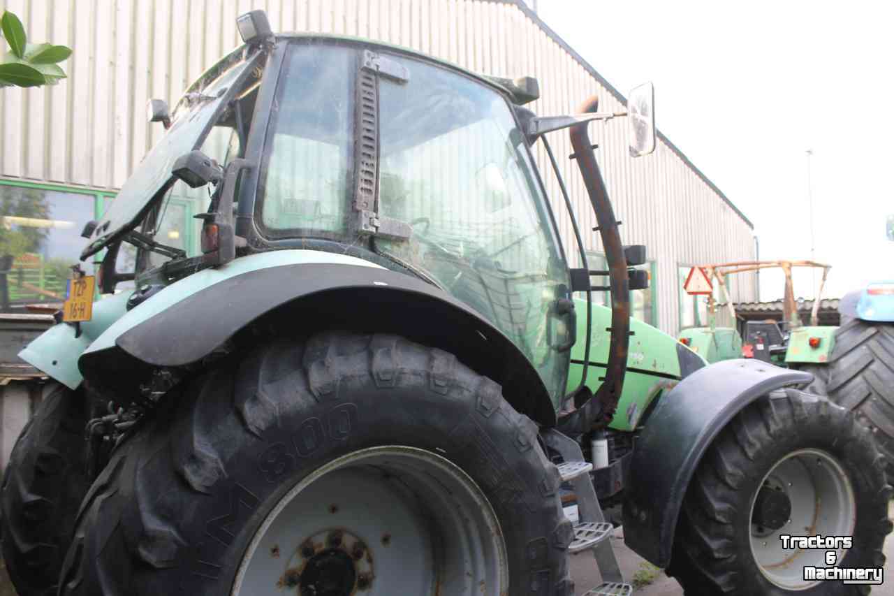 Tracteur Deutz-Fahr Agrotron 150 MK2 schadetrekker 7-liter Deutz motor tractor defect brandschade