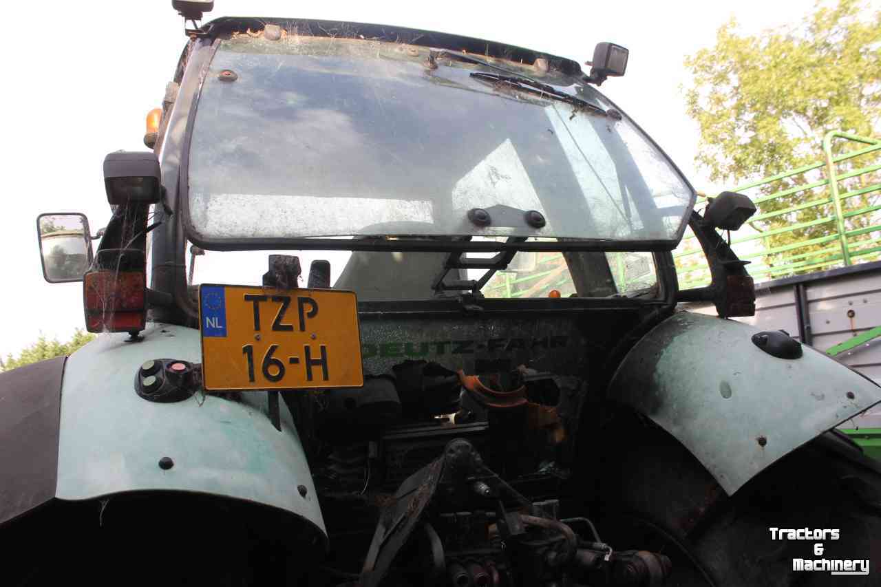 Tracteur Deutz-Fahr Agrotron 150 MK2 schadetrekker 7-liter Deutz motor tractor defect brandschade