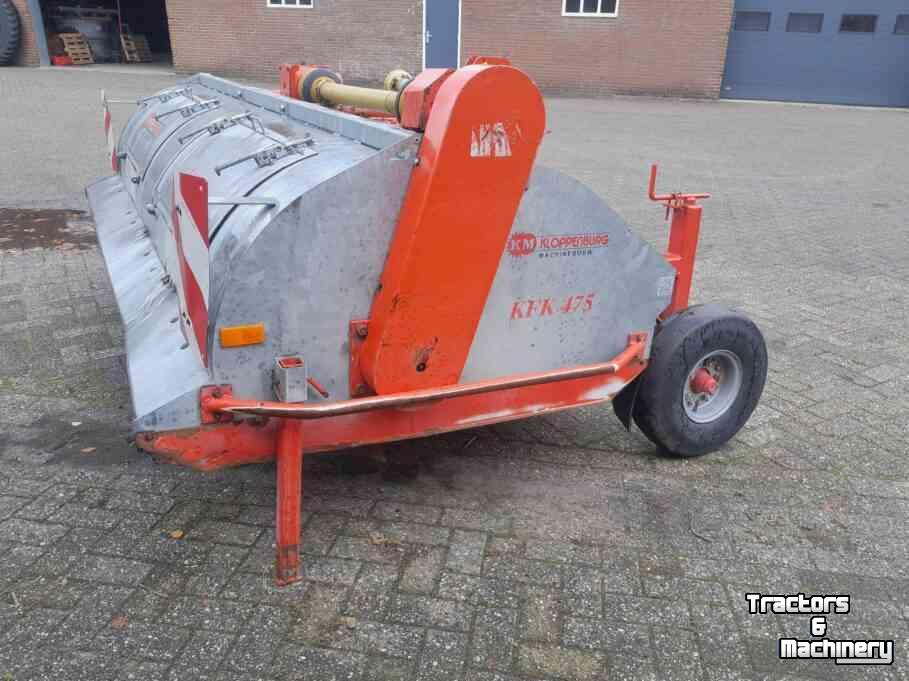 Broyeur de fanes Kloppenburg 4-rij loofklapper type KFK475
