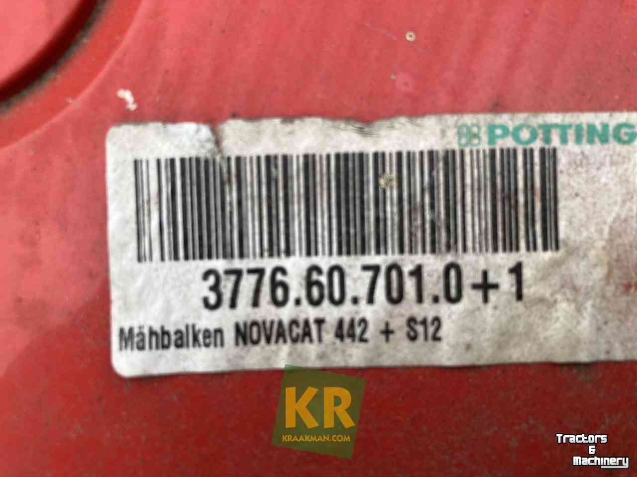 Faucheuse Pottinger Novacat 442 + S12