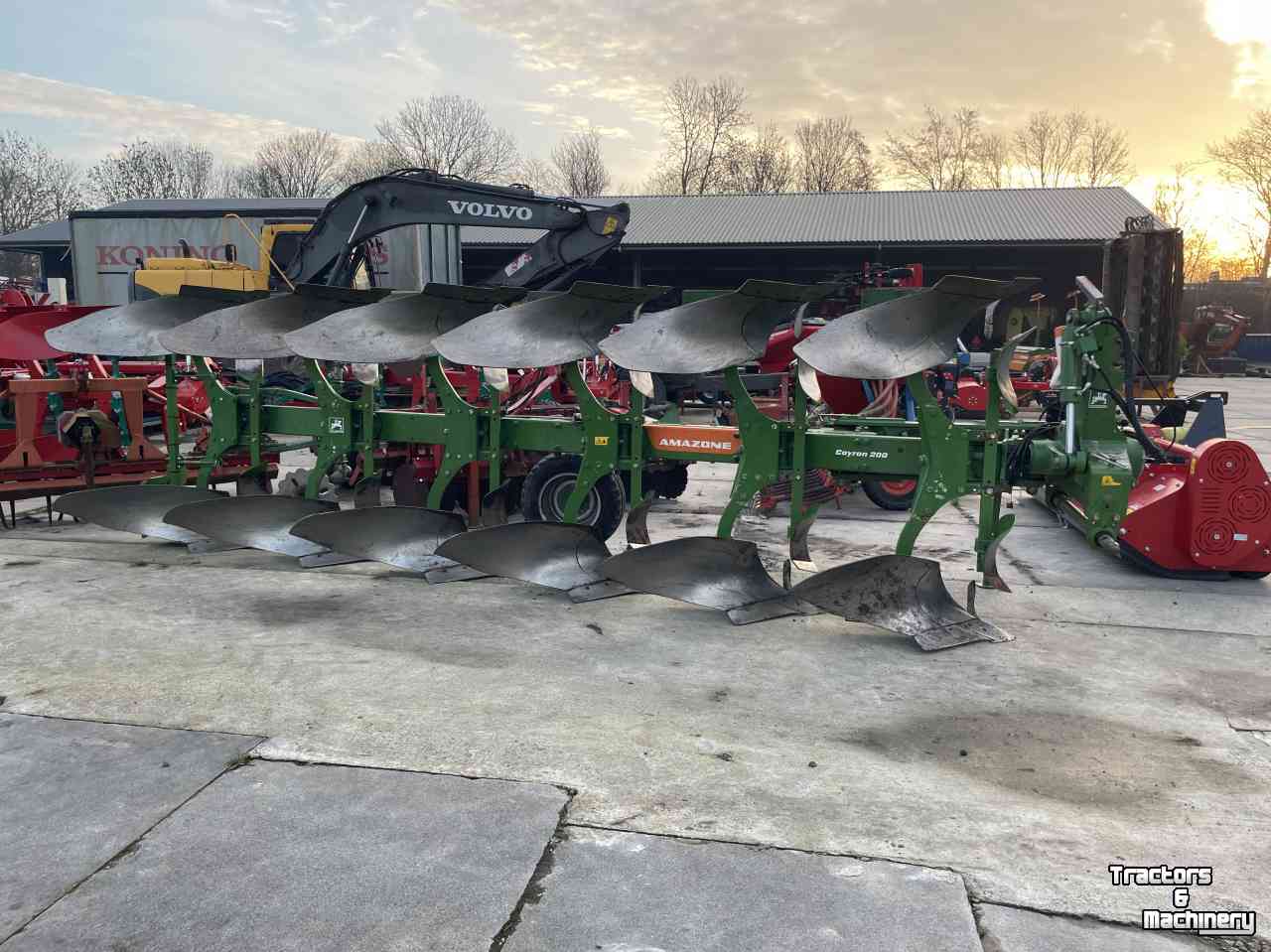 Charrues Amazone Cayron 200V50 5+1 vario ploeg