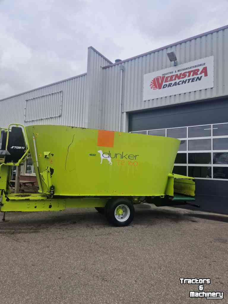 Mélangeuse Storti T2-160 afvoerband achter