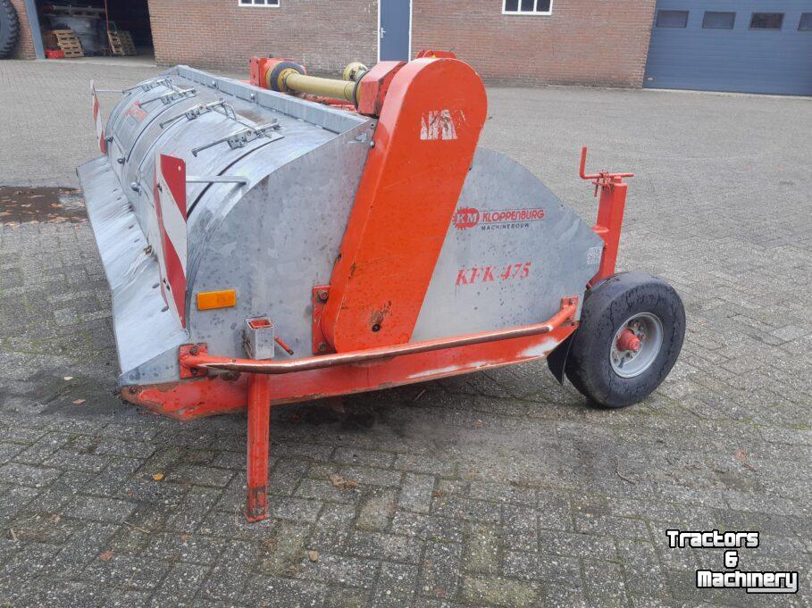 Broyeur de fanes Kloppenburg 4-rij loofklapper type KFK475